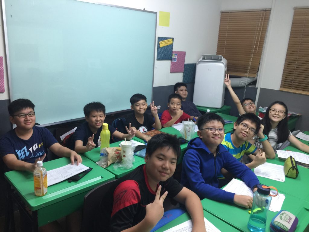 Students at Stepping Stones Learning Centre