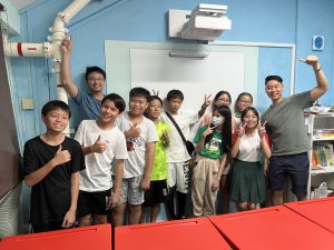 PSLE students at Stepping Stones Learning Centre.
